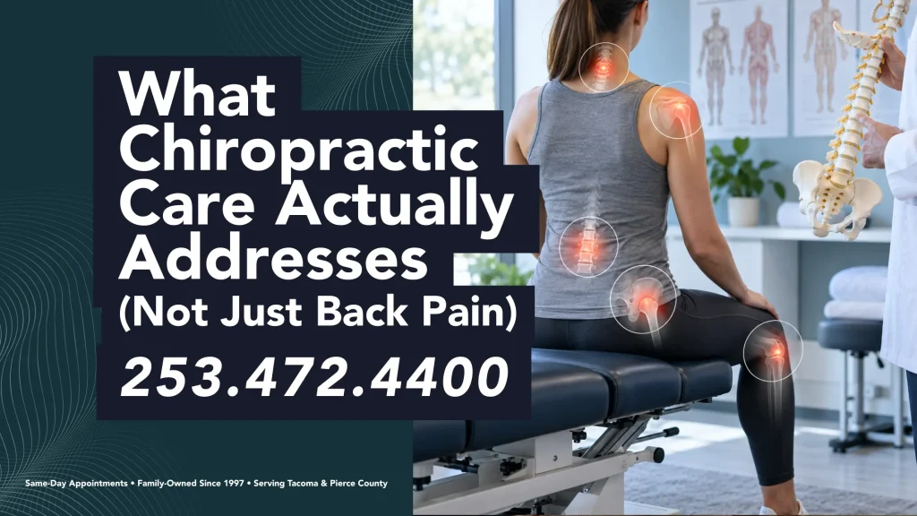 What Chiropractic Care Actually Addresses